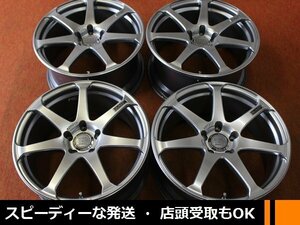 ★☆ 希少品！程度良 鍛造 軽量 FORGED AVS Model F7 モデルF7 ★☆ 18×8J +40 9J +45 (各2本) PCD114.3/5H 4本 モデル7 Model7 迅速発送