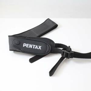 【未使用品/美品】ペンタックス PENTAX カメラ ストラップ 黒 (V217)