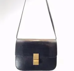 美品♡ セリーヌ celine クラシックボックス ミディアム リザード