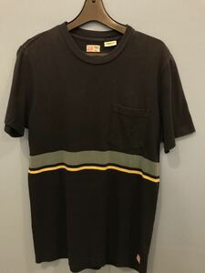 ☆Beams ビームス 半袖Tシャツ XS ネイビー made in USA ポケットTシャツ