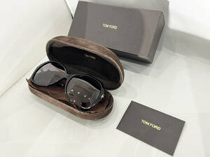 TOM FORD イタリア製 サングラス キャローラ トムフォード TF0328 01B 60□15 140 MADE IN ITALY Carola バタフライ ブラック