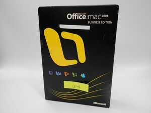 Microsoft Office mac 2008 Business Edition 日本語版 2台認証可 パッケージ版 exchange server remote desktop サポート U146