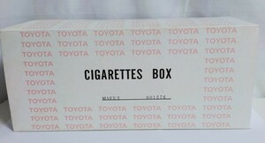 TOYOTA CIGARETTES BOX　MARKⅡ 001276 トヨタ シガレットボックス マークII　旧車 灰皿 インテリア 昭和レトロ 当時物 