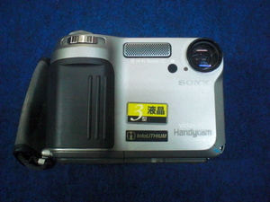 ★SONY ビデオカメラ　ハンディーカム　HANDYCAM CCD-SC55　Hi8　8ミリテープ　【ジャンク!!】★（2663）