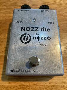 1円スタート！NOZZO EFFECTS NOZZ rite ファズライト　クローン　fuzz rite ゲルマニウムトランジスタ　フルシアンテ③