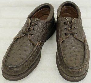 1S4216■ラッセルモカシン プレミアコンベンションウォーカー オーストリッチ Russell Moccasin Ostrich PREMIER CONVENTION WALKER OX