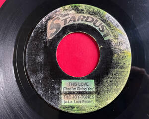 JOY TONES / THIS LOVE & JIMMY RADCLIFFE / LONG AFTER MIDNIGHT SOUL 45 人気曲　JAMAICA HIT 試聴