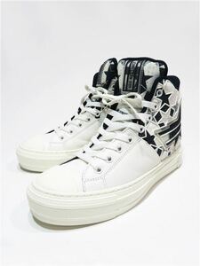 61268 Christian Dior ／ クリスチャンディオール WALK`N DIOR STA ハイトップスニーカー