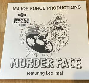 新品　MAJOR FORCE PRODUCTIONS MURDER FACE featuring Leo Imai アナログ　レコード