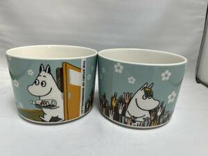 ムーミン　グッズ　ムーミンの器　小物入れ　グラタン　スープ皿　MOOMIN 岐阜信用金庫　ノベルティ　２個セット