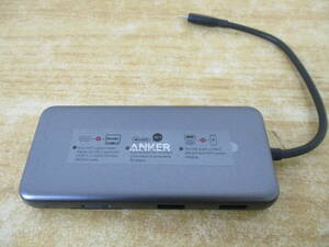 e10-3（ANKER A8383 Power Expand 8-in-1 USB-C PD 10Gbps Data Hub）アンカー データハブ 動作未確認 現状品