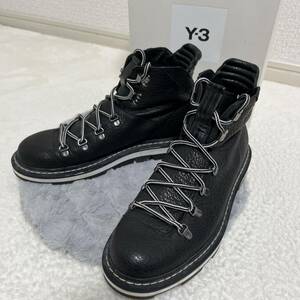 Y-3 SHIKU RUN8.5YOHJI YAMAMOTOトレッキングブーツ マウンテンブーツ　ワークブーツブラック 