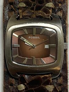 腕時計 FOSSIL 詳しく不明　中古品ジャンク現状品