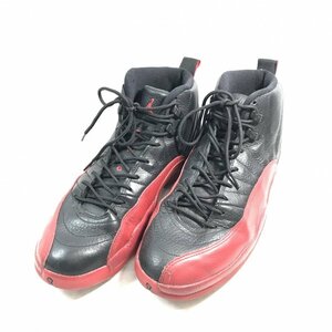 ＮＩＫＥ １３０６９０－００２ エアジョーダン１２ ＡＩＲ ＪＯＲＤＡＮ １２ ＲＥＴＲＯ ＦＬＵ ＧＡＭＥ Y：婦人服/218