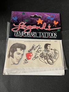 Elvis Presley TEMPORARY TATOO エルヴィス・プレスリー　タトゥー　シール　刺青　紋々