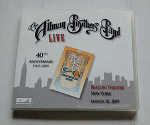 ALLMAN BROTHERS BAND オールマン・ブラザーズ・バンド / 3CD『2009-03-20 LIVE AT BEACON THEATRE, NEW YORK, NY, MARCH 20, 2009』