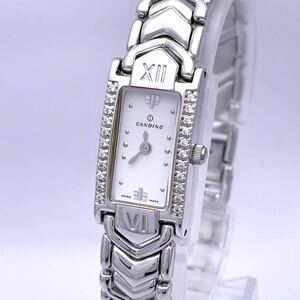 CANDINO キャンディーノ 3.053.0.0.71 腕時計 ウォッチ クォーツ quartz SWISS MADE スイス製 石付き 銀 シルバー P310