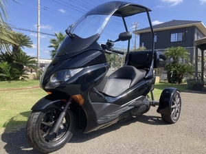 毎年恒例決算セール店頭より20万円引きの〜ホンダ フォルツァ250トライク 　 ZORROキャノピー オーディオ ETC USB装備 屋根付き！