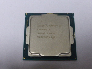 INTEL CPU Core i3 9100TE 4コア4スレッド 2.20GHZ SRGR0 CPUのみ 起動確認済です 