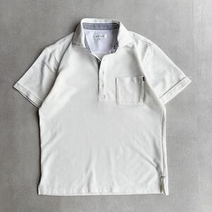 THE SHOP TK ザショップティーケー　【抗菌・防臭】ポリジンポロシャツ　半袖　メンズS