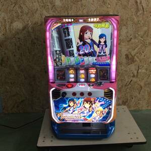 【YH-8486】中古品 ビスティ パチスロ アイドルマスター ミリオンライブ コイン不要機 鍵 取扱説明書付き【引取限定・静岡県浜松市】