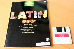 3g◆◆廃盤◆☆エレクトーン楽譜☆ラテン LATIN ☆テキーラ他☆5~3級☆FD付き☆62