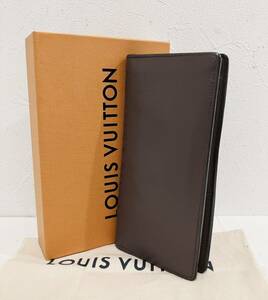 LOUIS VUITTON ★ 新品同様 ルイヴィトン 希少 ブラザ キュイールトリヨン 長財布 シンプル レア