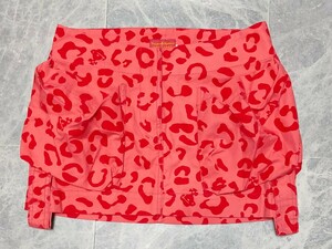 未使用タグ付き VIVIENNE WESTWOOD REDLABEL ヴィヴィアンウエストウッド レッドレーベル レオパード ミニスカート サイズ3 日本製 総柄