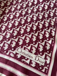 Christian Dior クリスチャン　ディオール　トロッター　シルク　スカーフ
