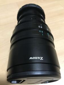 実用中古動作美品 Zunow FZ16-28mm F2.8 wide vari angle lens FZマウント シネレンズ Sony PMW F55 F3 F5専用