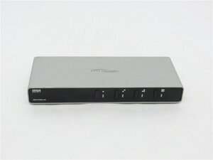 中古品　【サンワサプライ】パソコン自動切替器（SW-KVM4LUN）通電確認済み　本体のみ　動作不明　ジャンク品　送料無料