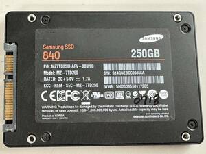 SAMSUNG【動作確認済み】SSD 250GB 0718
