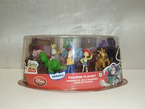 【中古品】 ディズニー トイストーリー3 HEROES フィギュア プレイセット TOY STORY 3 FIGURINE PLAYSET