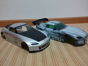 早いもの勝ち 希少 激レア HONDA ホンダ S2000 1/10 ラジコン ボディ 2枚セット 検TAMIYA/YOKOMO/KYOSHO/HP/I二駆/RWD/ドリフト/ラジコン