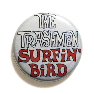 25mm 缶バッジ The Trashmen Surfin