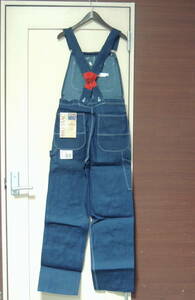 ◆ 新品 80S USA製 デッドストック 32 BIGMAC ビッグマック BIB OVERALLS ビブ オーバーオール ローバックTYPE デニム ジーンズ アメリカ製