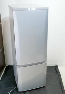 ★送料無料(R604-B302)MITSUBISHI 三菱 ノンフロン 冷凍 冷蔵庫 MR-P17C-S 168L 2018年製