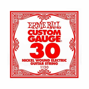 アーニーボール ERNIE BALL 1130 NICKEL WOUND 030 ギター用バラ弦