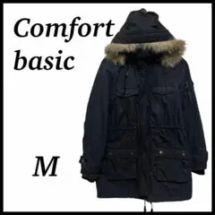 Comfort basic モッズコート M ネイビー フード ミリタリー