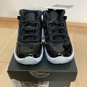 【未使用】NIKE ナイキ AIR JORDAN 11 RETRO (TD) BLACK/MULTI サイズ6c 12cm キッズ 378040-011