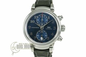 【世界限定1500本】【国内正規】IWC ダ・ヴィンチ・クロノグラフ “ローレウス・スポーツ・フォー・グッド” IW393402 自動巻 SS ブルー