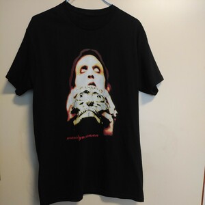 美品　MARILYN MANSON Tシャツ　ANTI CHRIST SUPERSTAR skull t-shirt マリリンマンソン　アンチクライストスーパースター　ドクロ