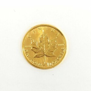 K24IG　カナダ　メイプルリーフ金貨　1/10oz　1998　総重量3.1g【CDAX6060】
