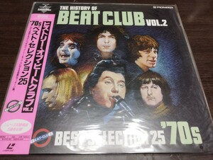 183 ビートクラブ　２　レーザーディスク　70s beatclub ジェフ・ベック　ニューヨーク・ドールズ　10cc ブラック・サバス　