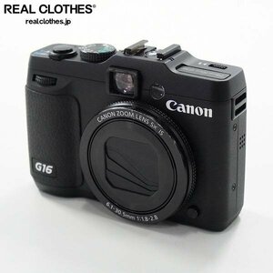 Canon/キャノン PC2010 PowerShot G16 パワーショット コンパクトデジタルカメラ 簡易動作確認済み /000