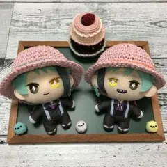 ぬい服　帽子2種セット　チューリップハット&ボーラーハット