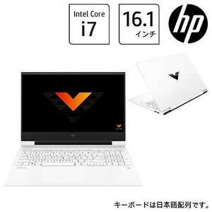 HP 67G77PA-AAAN　ゲーミングパソコン 16.1型/Core i7-12700H/16GB/SSD512GB /RTX 3050 Ti 1年保証付　程度極上　送料無料