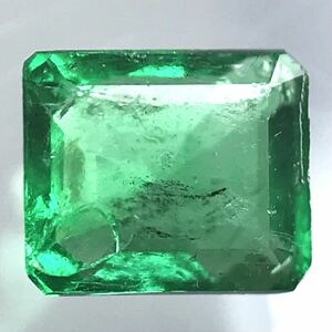 (天然エメラルド0.328ct)a約4.5×3.8mmソーティング付 ルース 裸石 宝石 ジュエリーjewerly emerald i