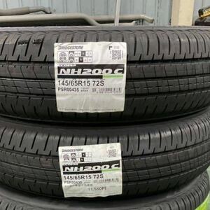 ブリヂストン エコピア　NH200C 145/65R15 2本　三菱　アイ　2021年　未使用品