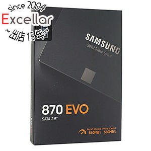 SAMSUNG 2.5インチ SSD 870 EVO MZ-77E2T0B/IT 2TB [管理:1000017995]